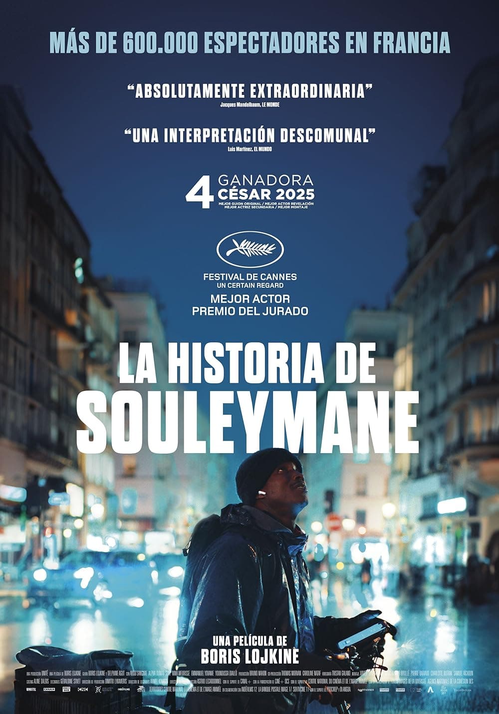Cartel de «La historia de Souleymane»