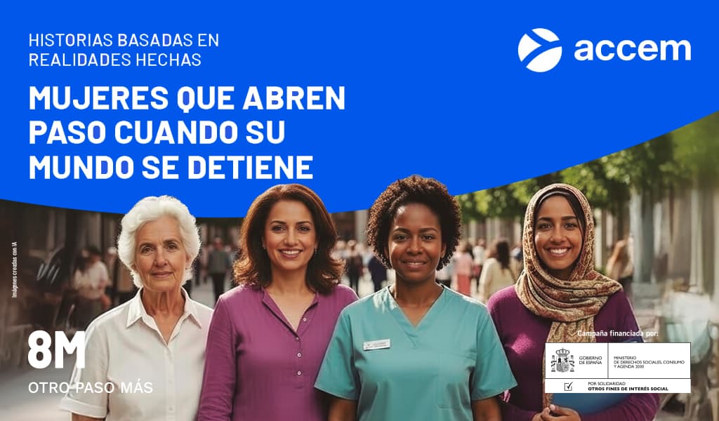 Mujeres que abren paso — Campaña 8M Accem