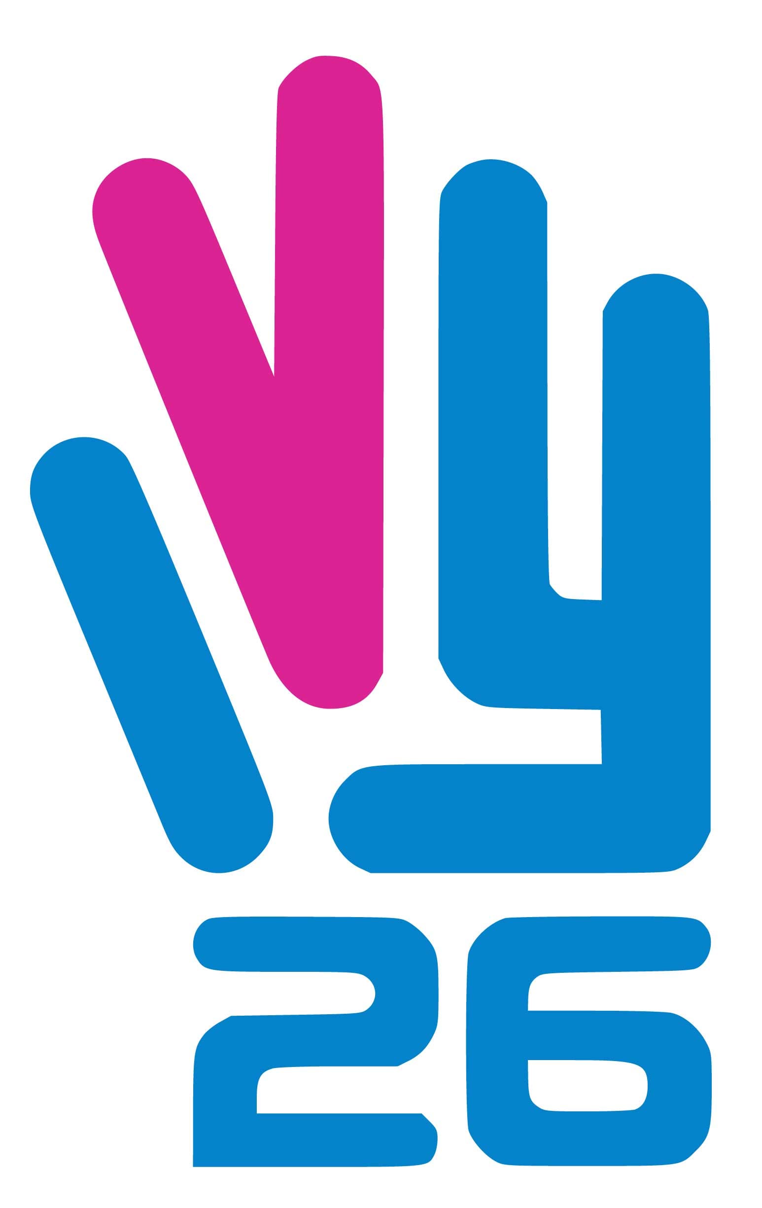 Logotipo del Año Internacional del Voluntariado 2026