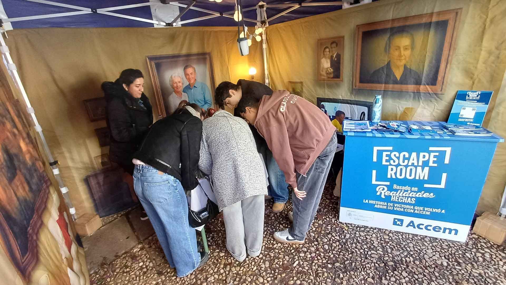 Un escape room basado en realidades hechas